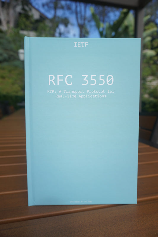 RTP Protocol: RFC 3550 - Hardcover Edition